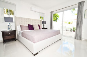 bedroom in ground floor condo at The SANCTUARY at Los Corales